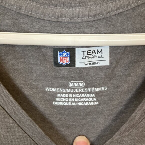 Team Apparel Medium Women Short Sleeve T-shirt Vikings Football Graphic - Picture 2 of 7